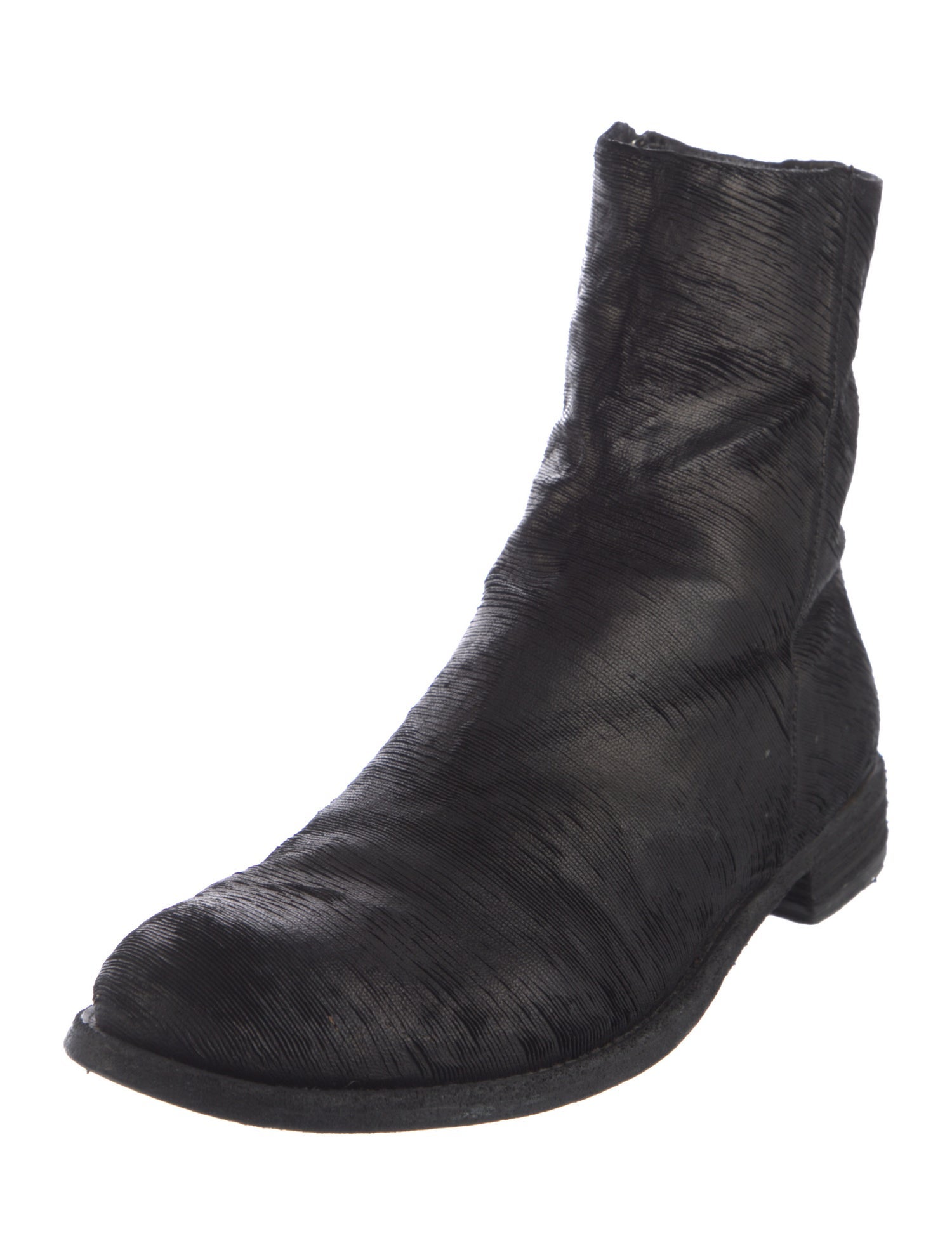 Officine Creative Leather Combat Boots