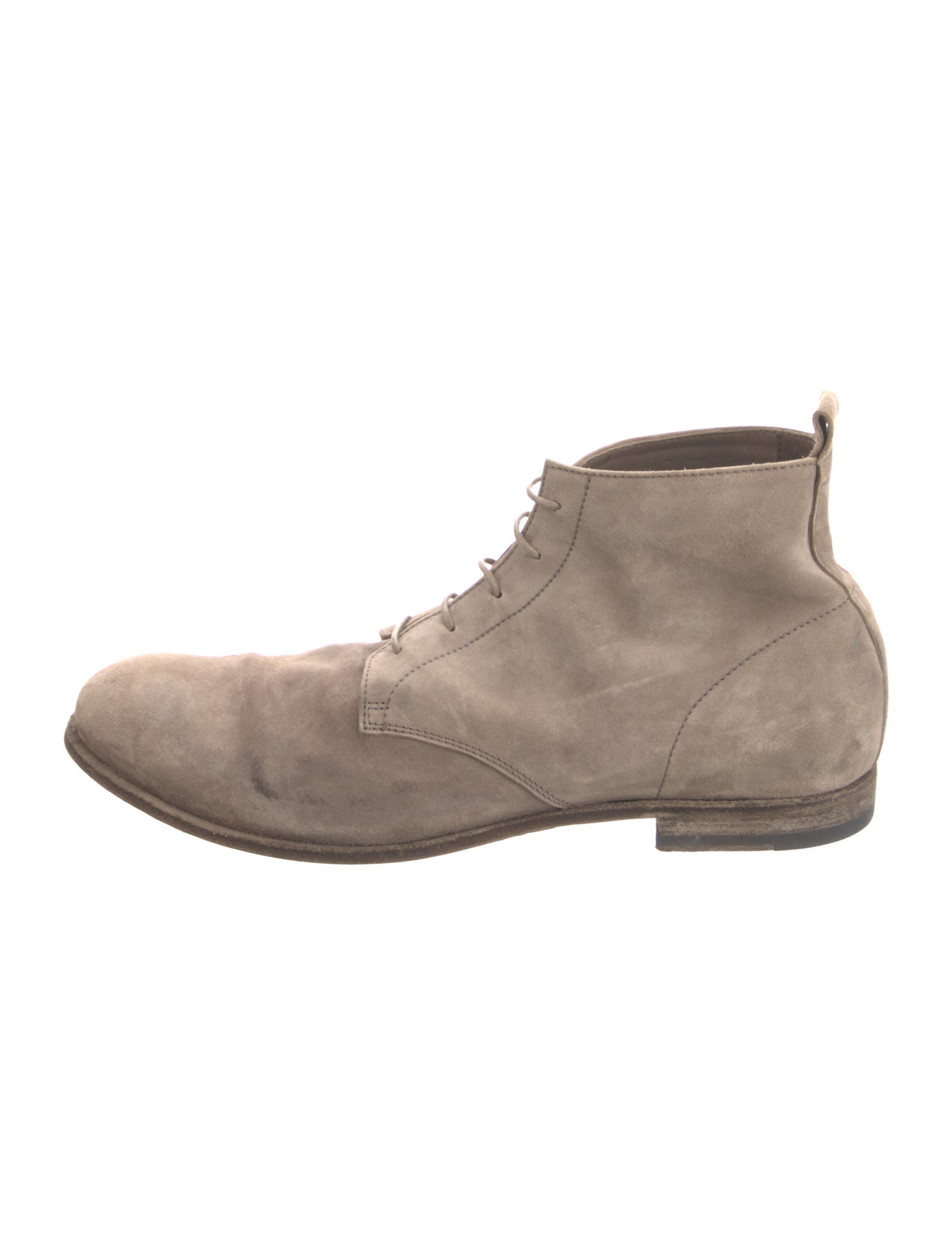 Officine Creative Suede Lace-Up Boots