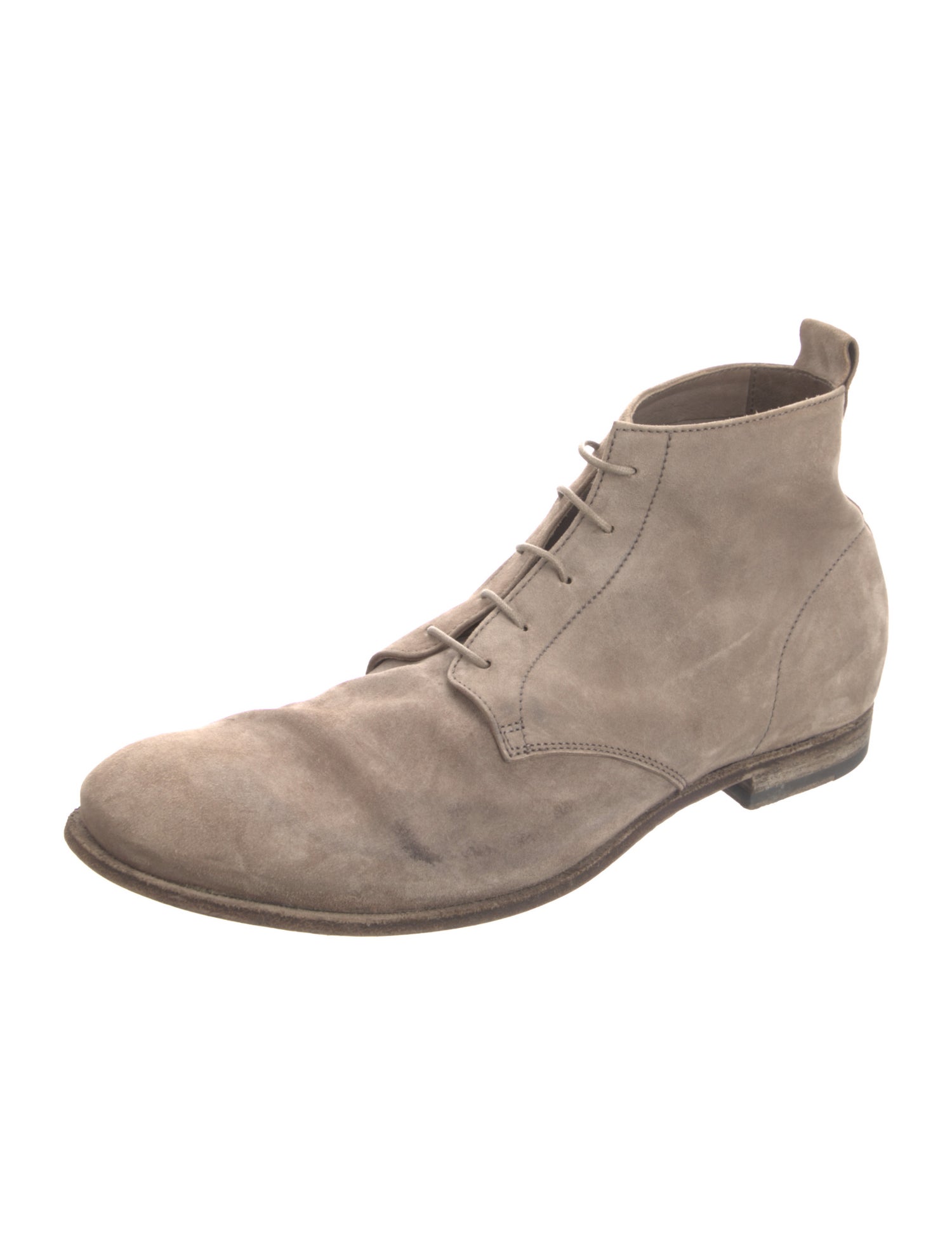 Officine Creative Suede Lace-Up Boots