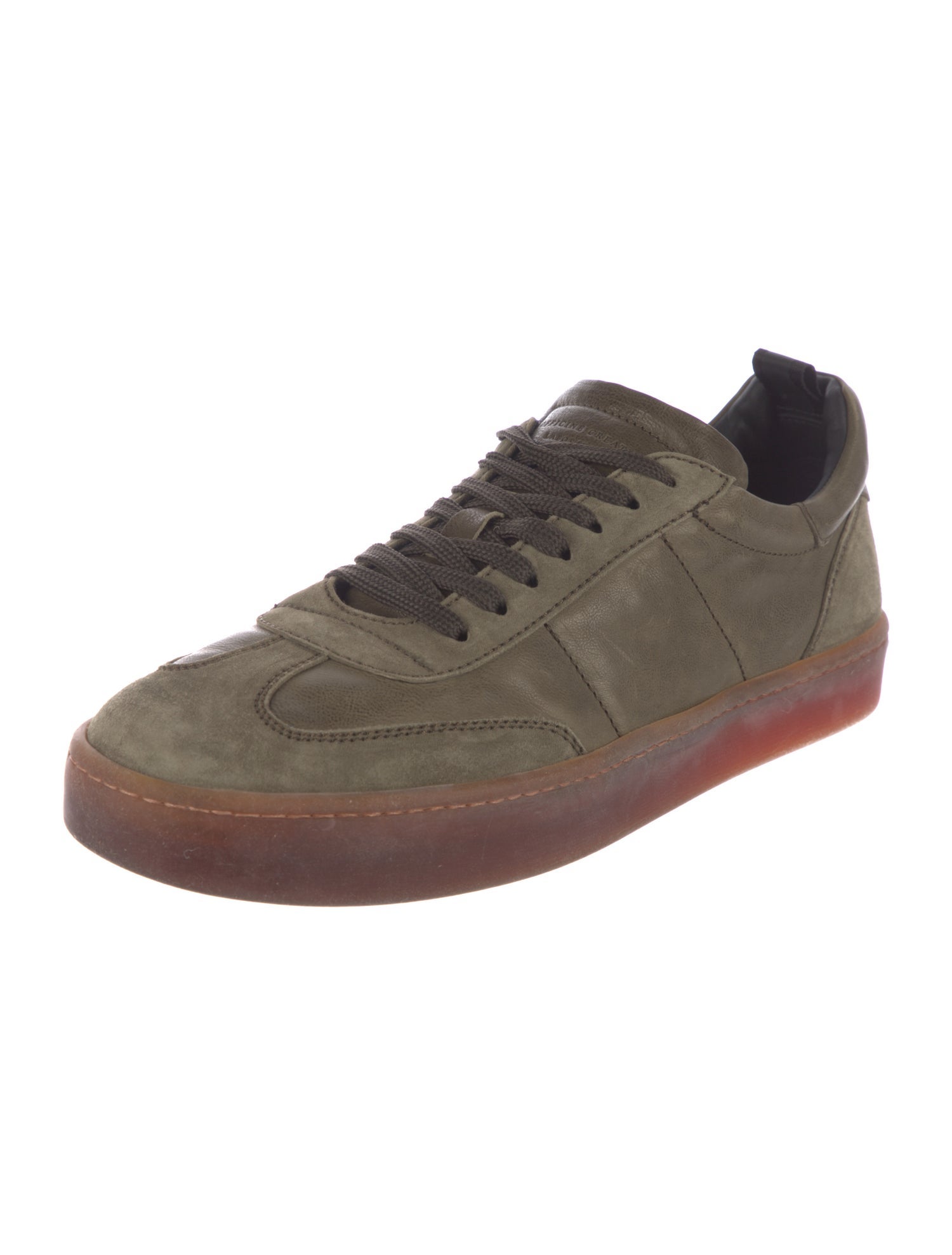Officine Creative Suede Sneakers
