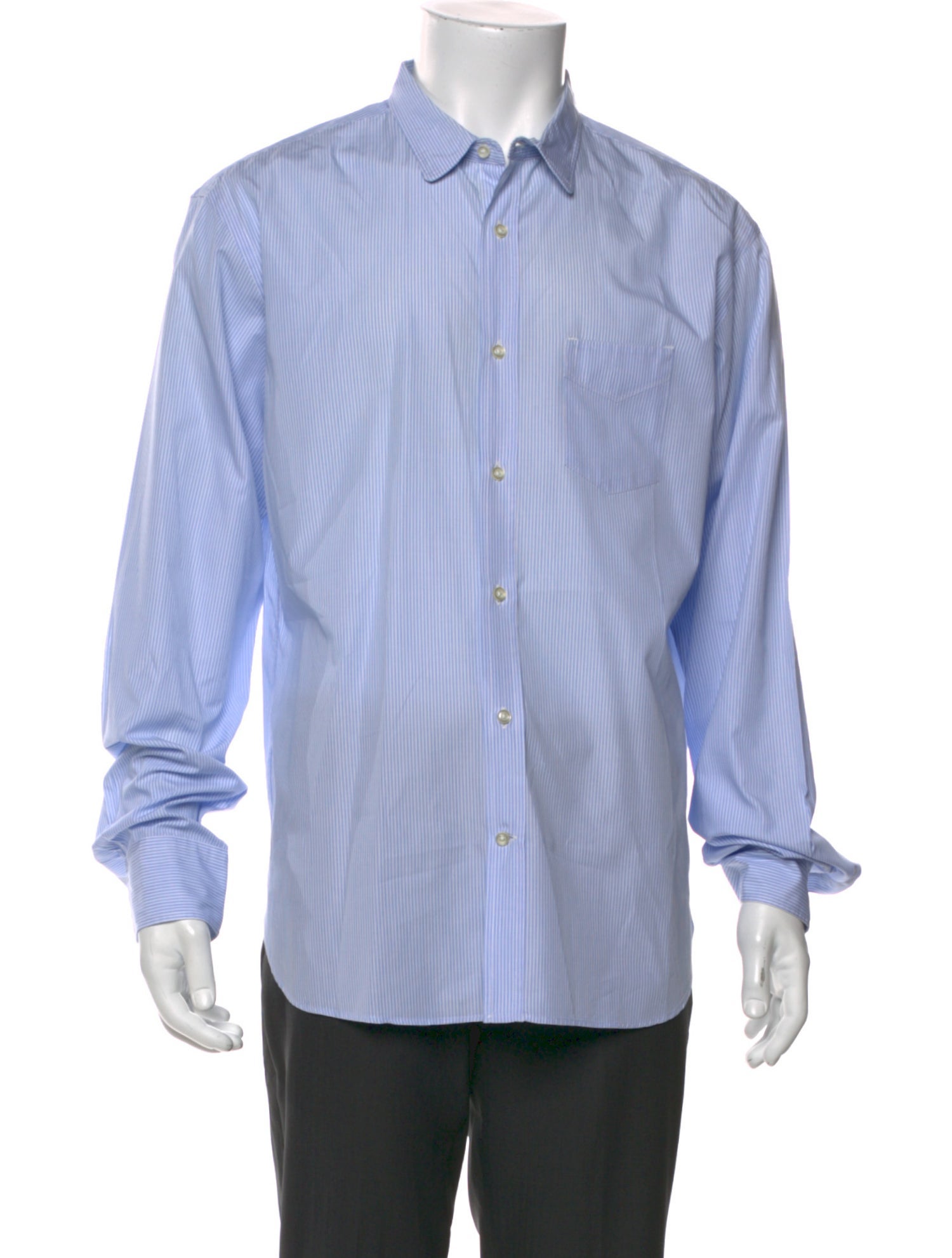 Officine Creative Striped Long Sleeve Shirt