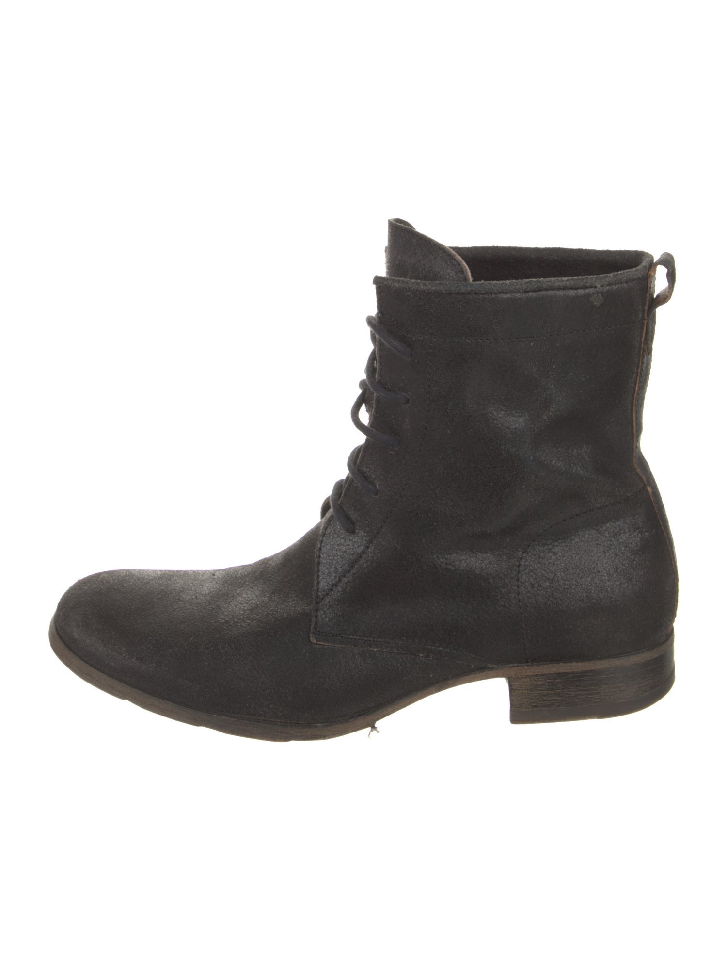 Officine Creative Suede Lace-Up Boots