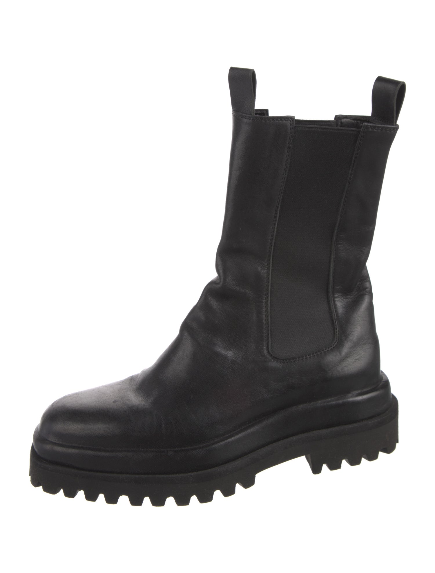 Officine Creative Leather Combat Boots