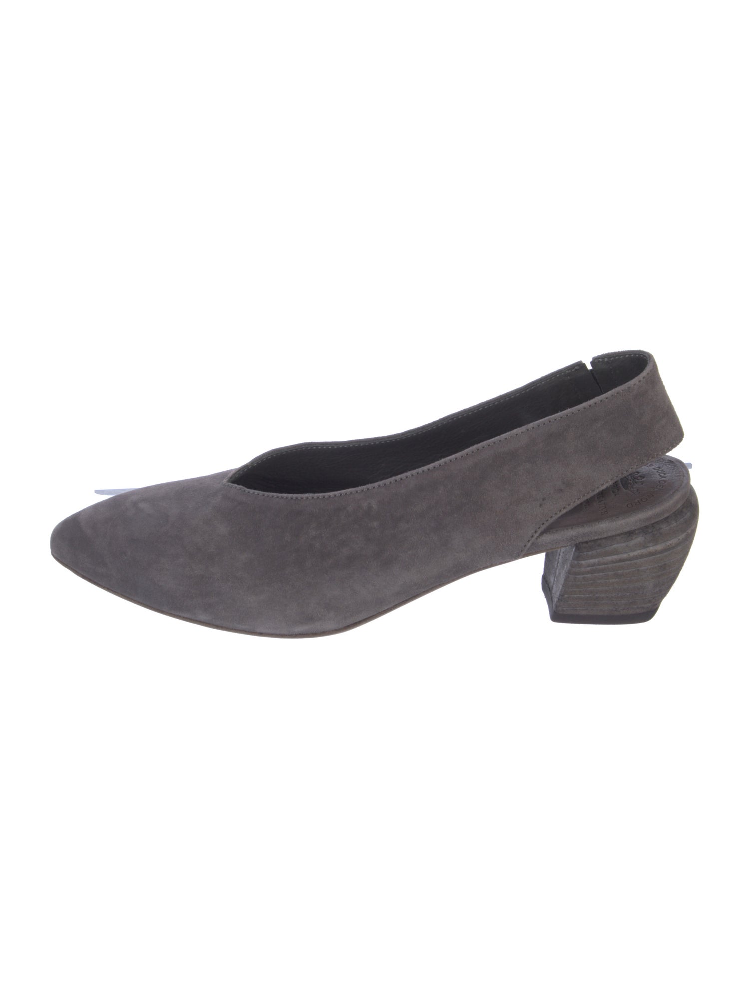 Officine Creative Suede Slingback Pumps