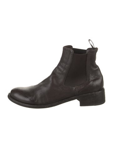 Pre-owned Officine Creative Leather Chelsea Boots In Brown