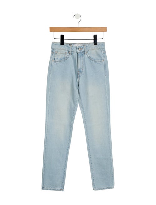 Officine Generale Mid-Rise Straight Leg Jeans