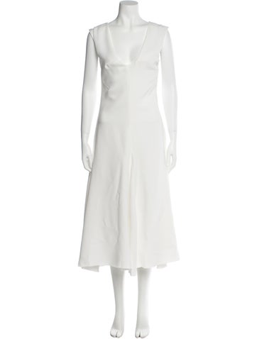 Officine Generale Dresses V-Neck Long Dress S