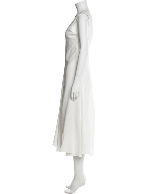 Officine Generale V-Neck Long Dress