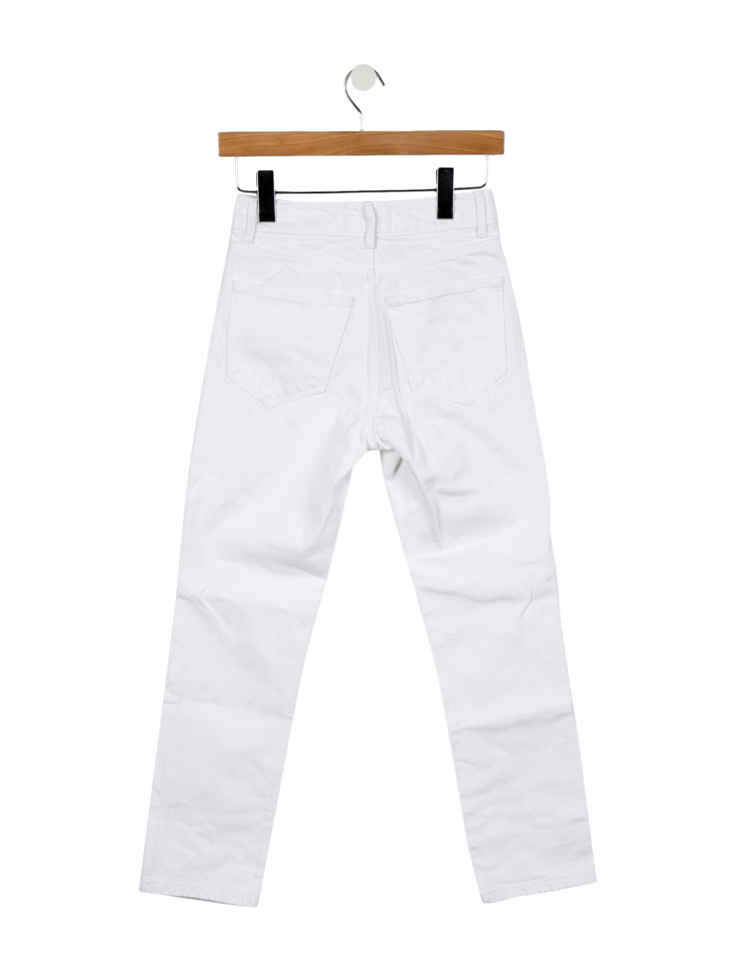 Officine Generale Mid-Rise Straight Leg Jeans