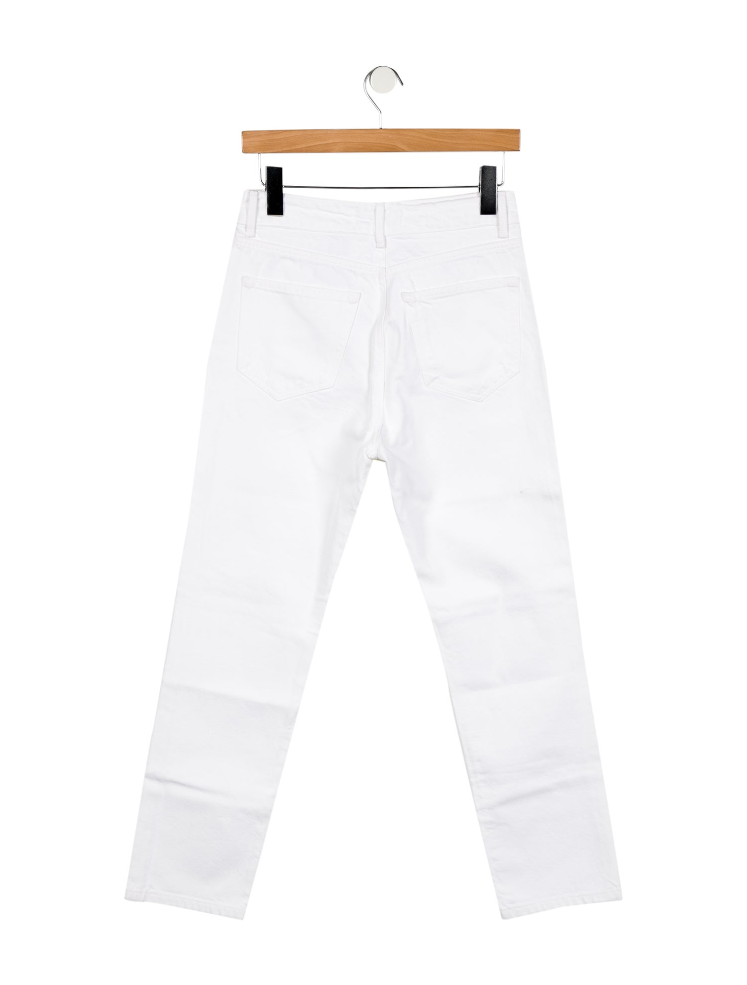 Officine Generale Mid-Rise Straight Leg Jeans