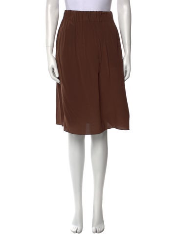 Officine Generale Skirts Silk Knee-Length Skirt S
