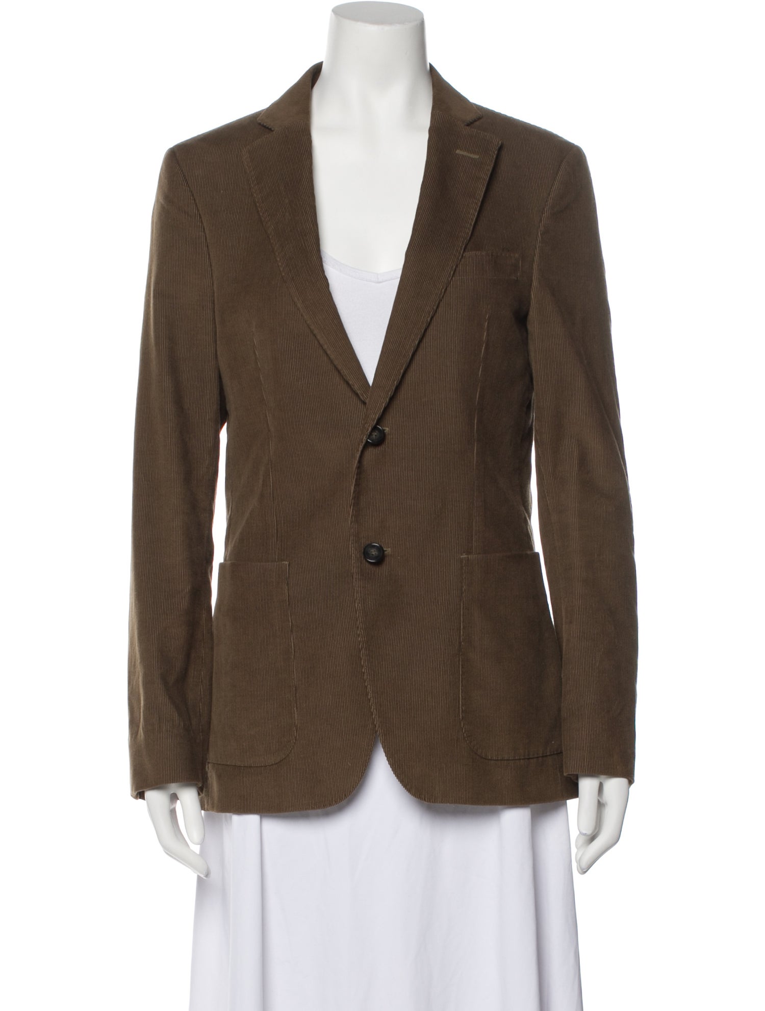 Officine Generale Striped Blazer