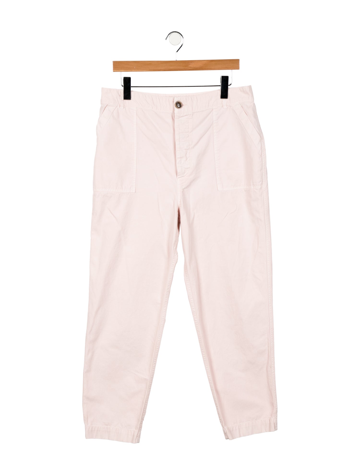 Officine Generale High-Rise Straight Leg Jeans