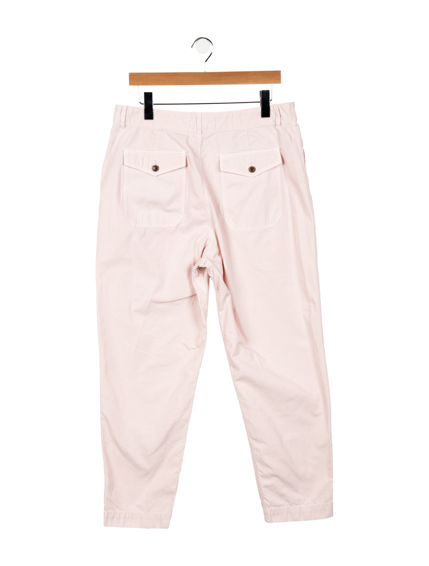 Officine Generale High-Rise Straight Leg Jeans