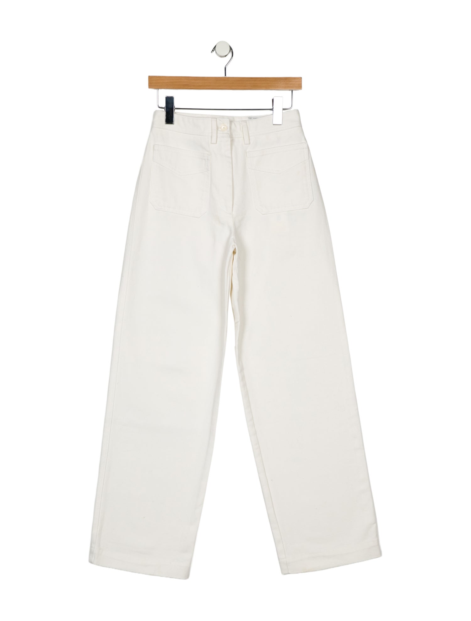 Officine Generale High-Rise Wide Leg Jeans