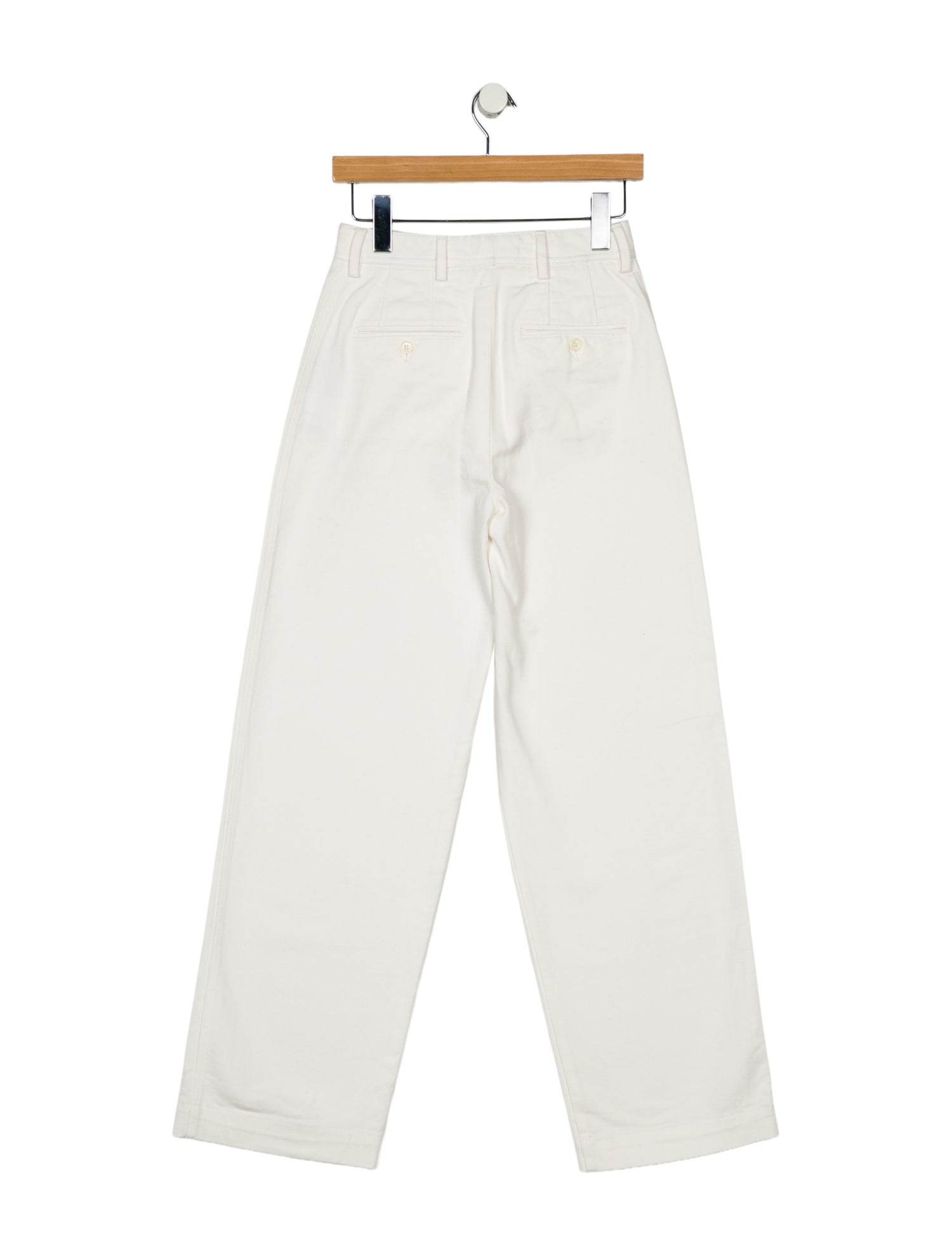 Officine Generale High-Rise Wide Leg Jeans
