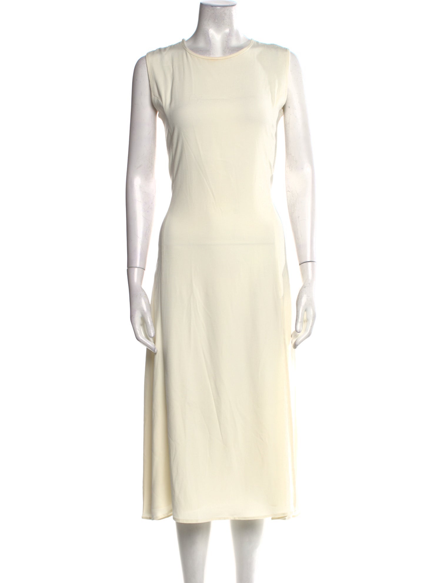 Officine Generale Bateau Neckline Midi Length Dress