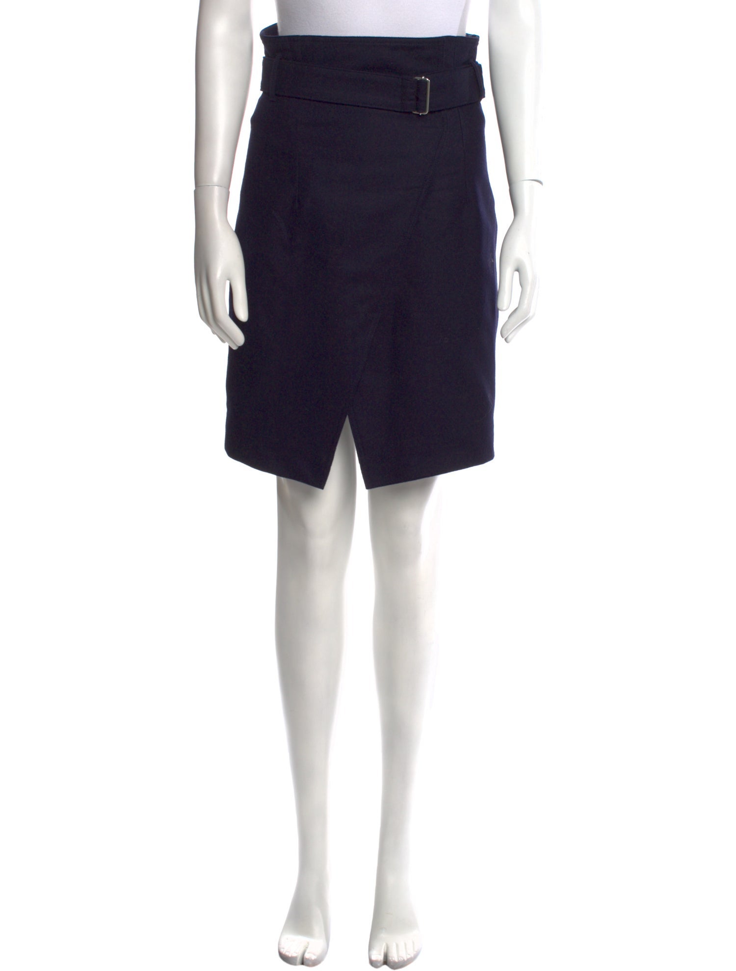 Officine Generale Wool Knee-Length Skirt