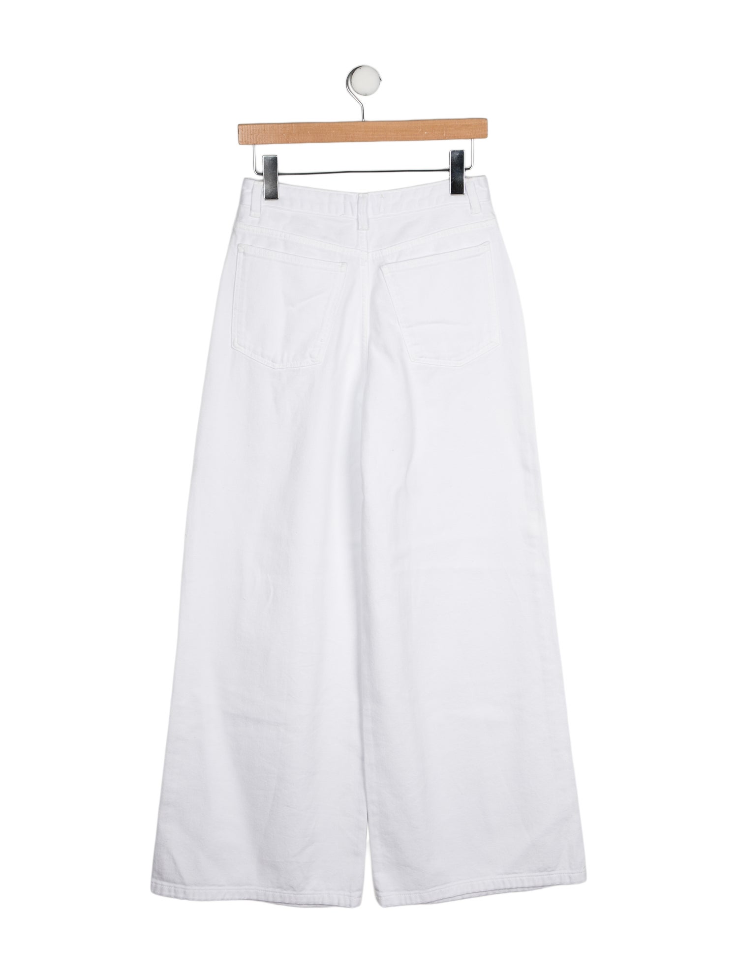 Officine Generale High-Rise Wide Leg Jeans
