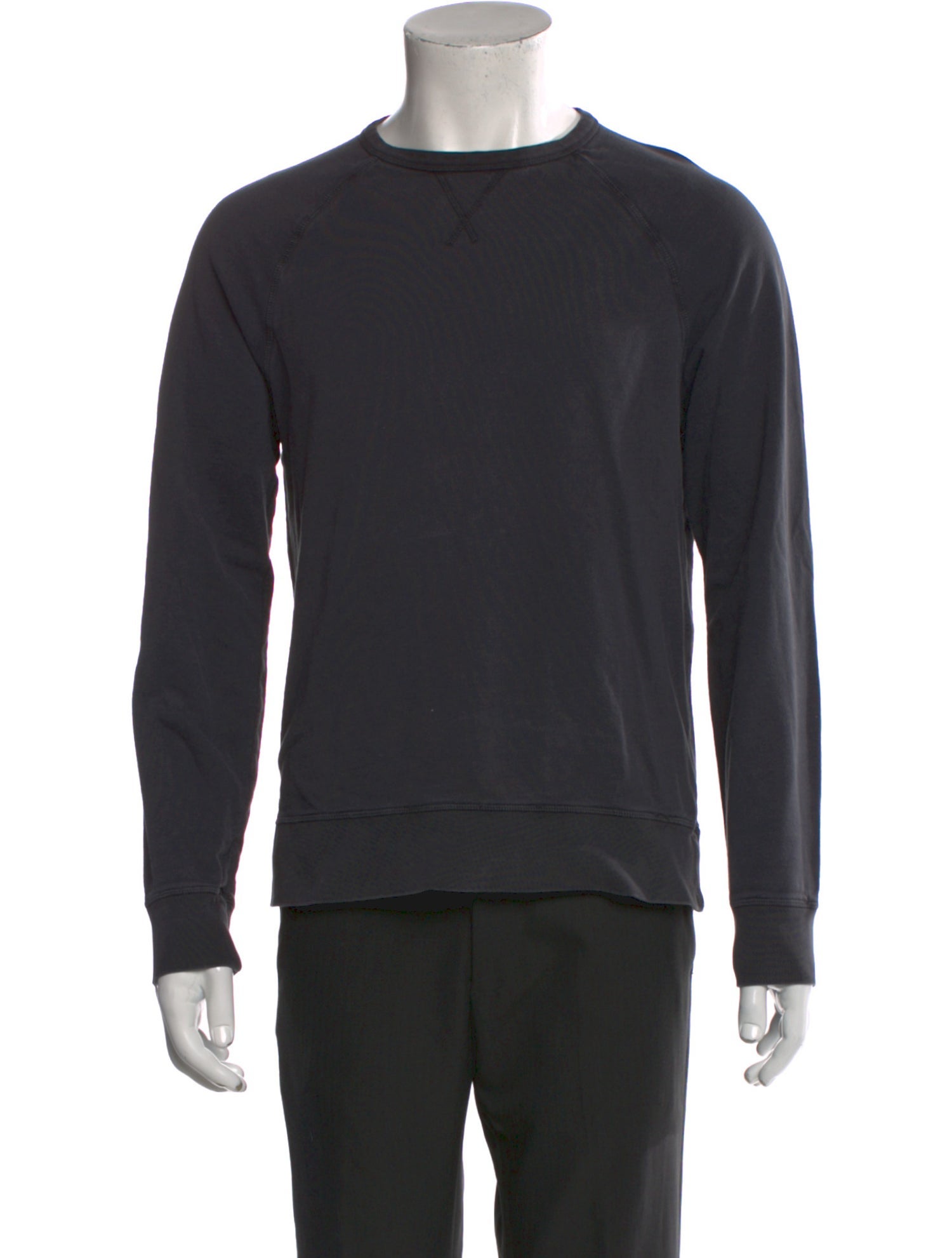 Officine Generale Crew Neck Long Sleeve Pullover