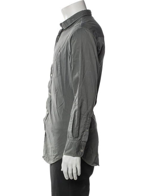 Officine Generale Long Sleeve Denim Shirt