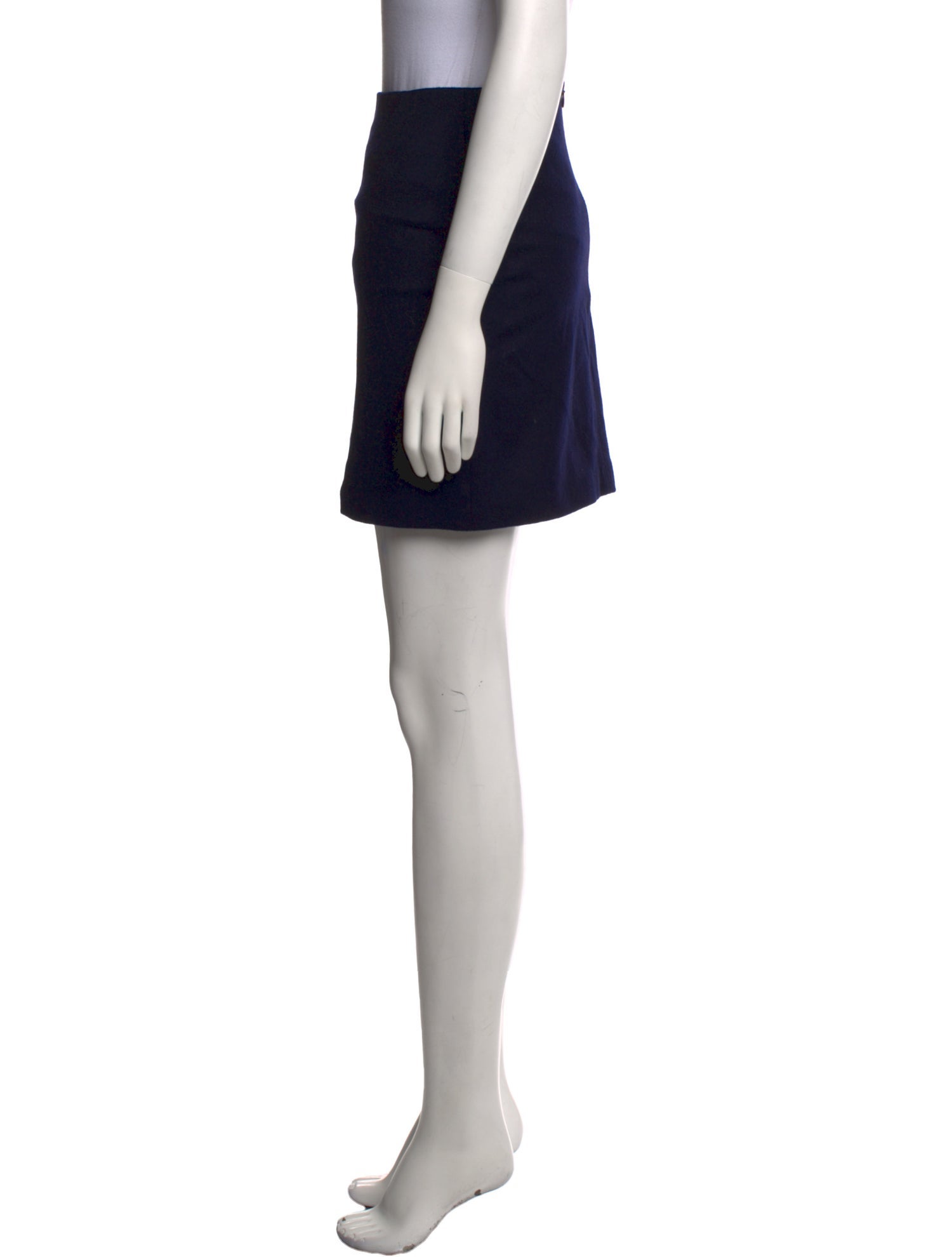 Officine Generale Wool Mini Skirt w/ Tags