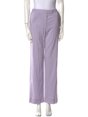 Officine Generale Pants Virgin Wool Wide Leg XS