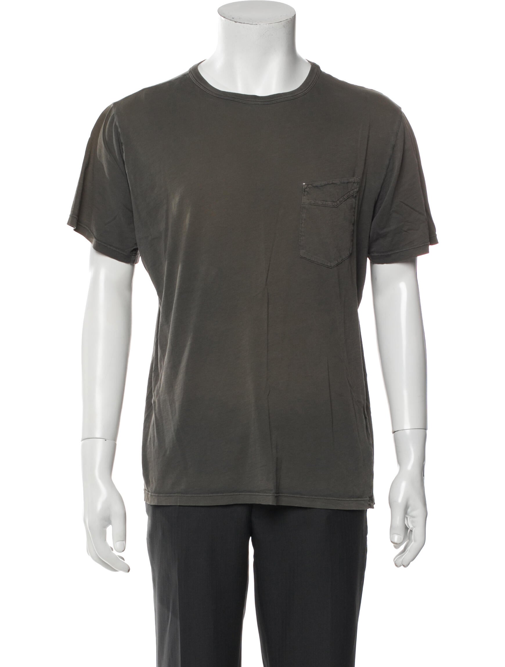 Officine Generale Crew Neck Short Sleeve T-Shirt