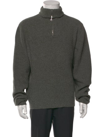Officine Generale Wool Turtleneck Pullover