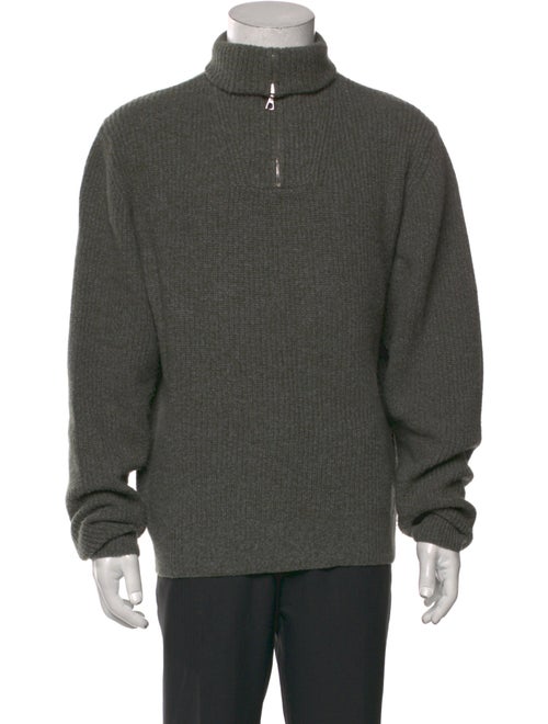 Officine Generale Wool Turtleneck Pullover