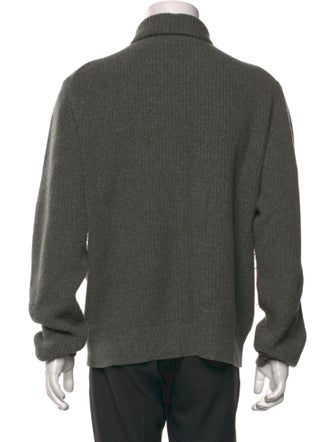 Officine Generale Wool Turtleneck Pullover