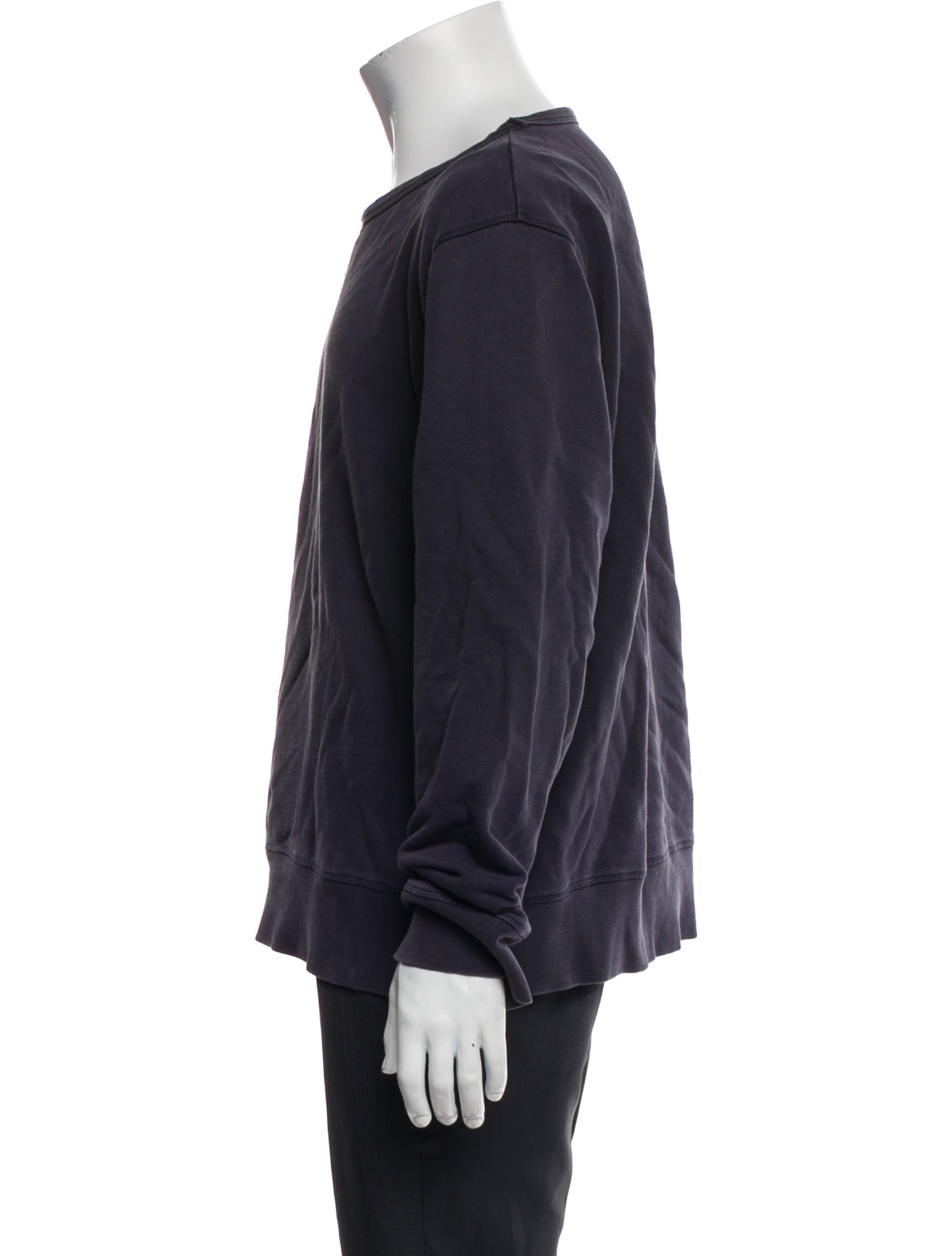 Officine Generale Crew Neck Long Sleeve Pullover