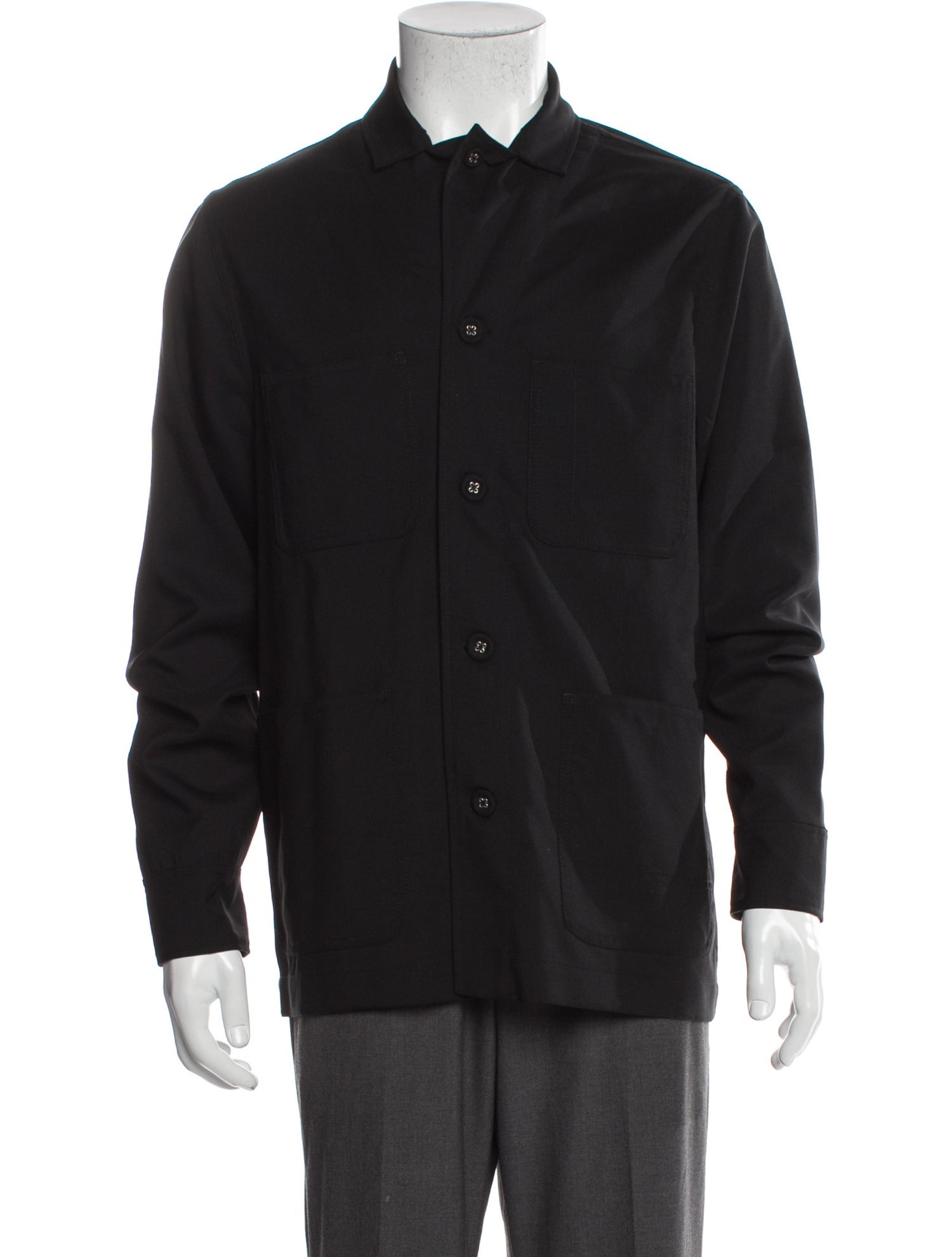 Officine Generale Virgin Wool Utility Jacket