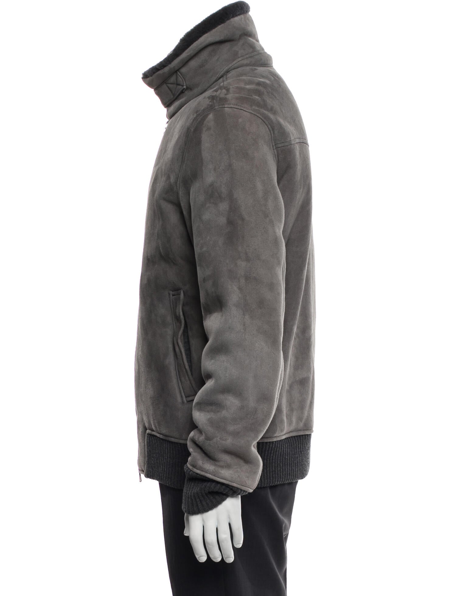 Officine Generale Leather Moto Jacket