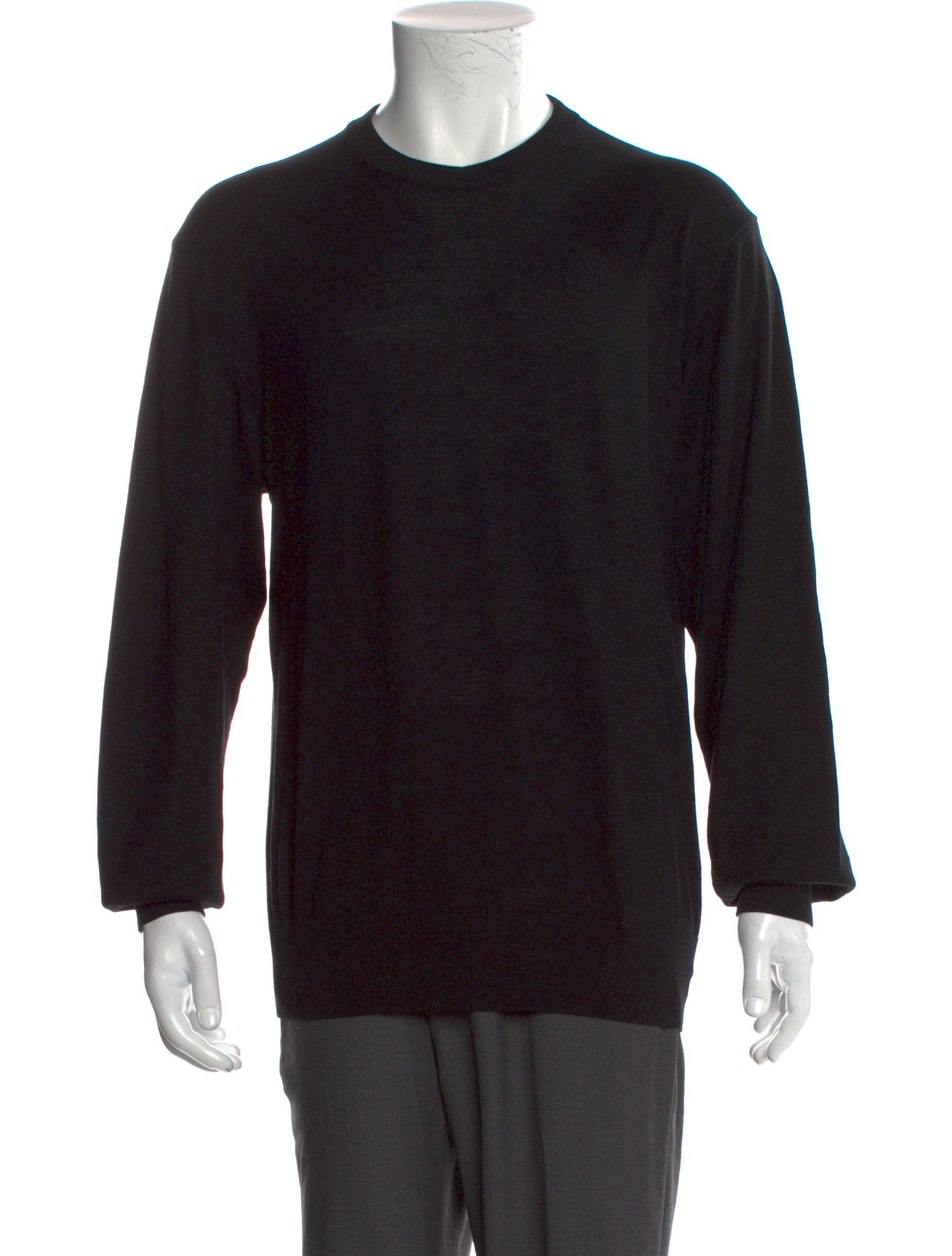 Officine Generale Crew Neck Long Sleeve Pullover