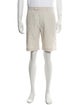 Officine Generale Flat Front Shorts