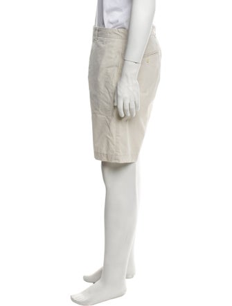 Officine Generale Flat Front Shorts