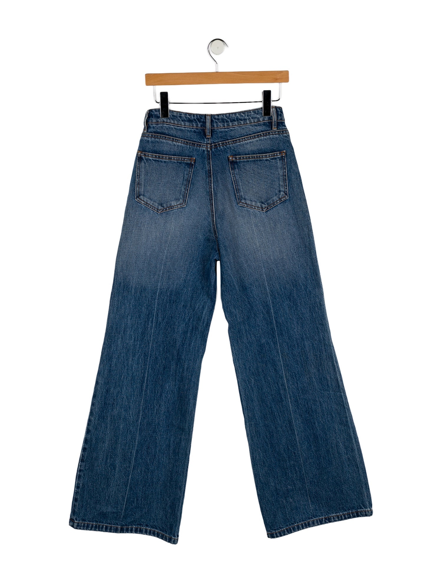 Officine Generale High-Rise Wide Leg Jeans w/ Tags