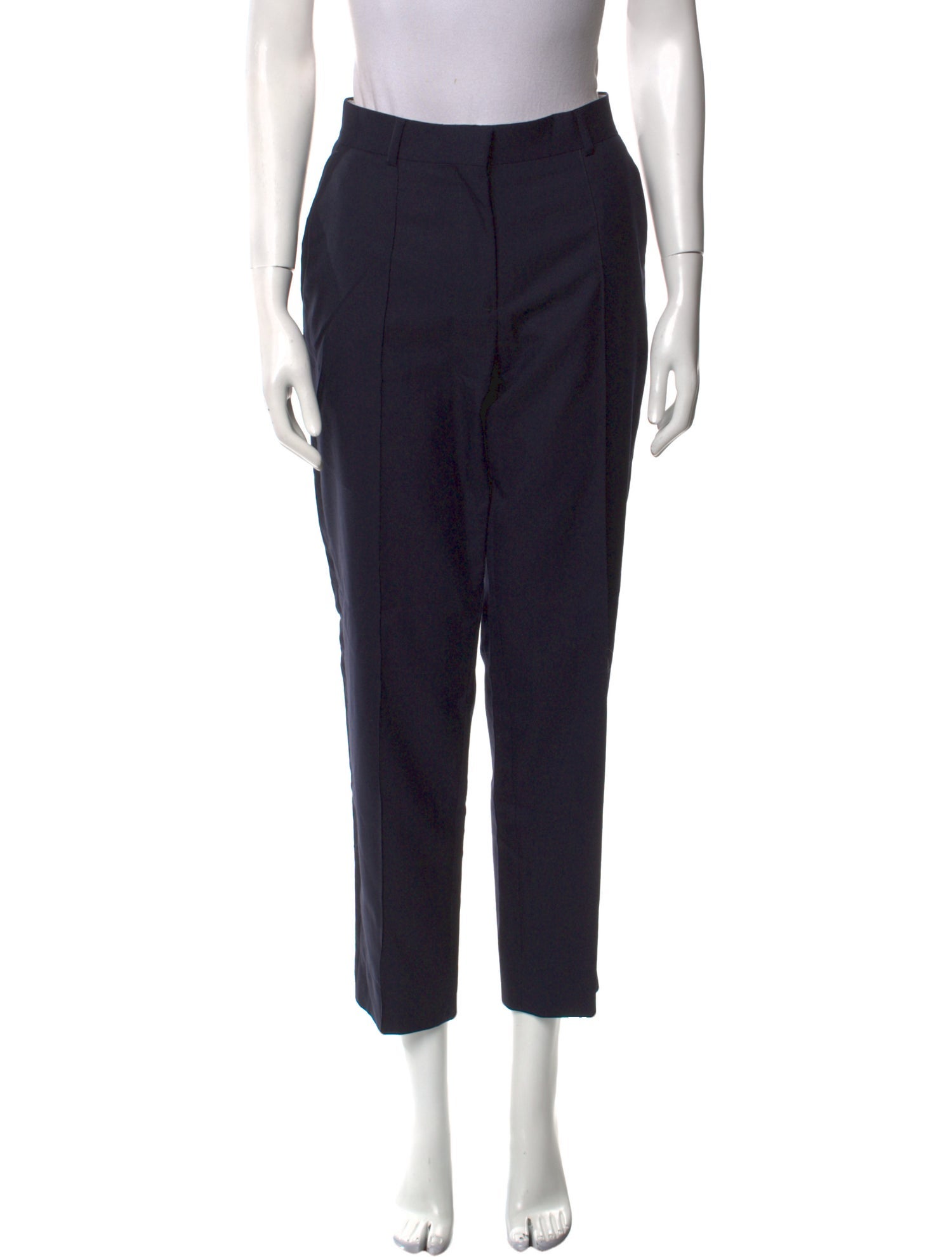 Officine Generale Virgin Wool Straight Leg Pants