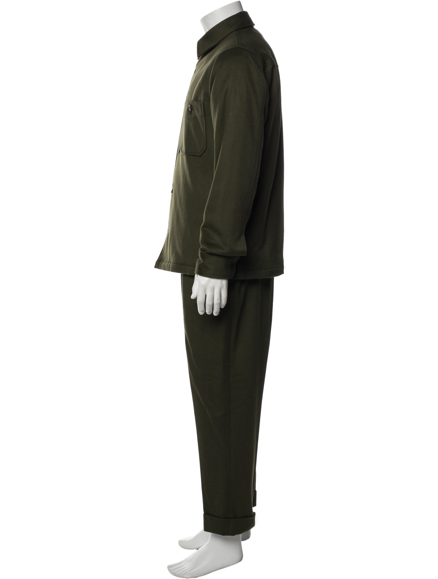 Officine Generale Virgin Wool Two-Piece Suit