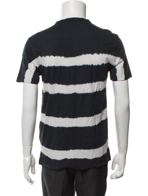 Officine Generale Tie-Dye Print Crew Neck Henley