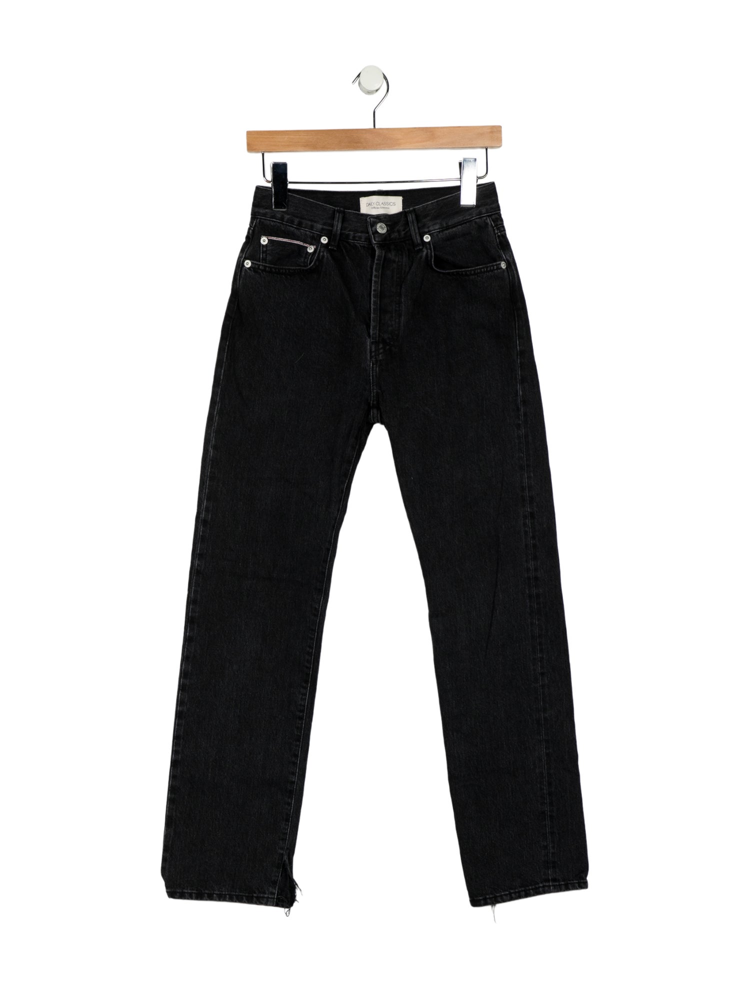 Officine Generale Mid-Rise Straight Leg Jeans