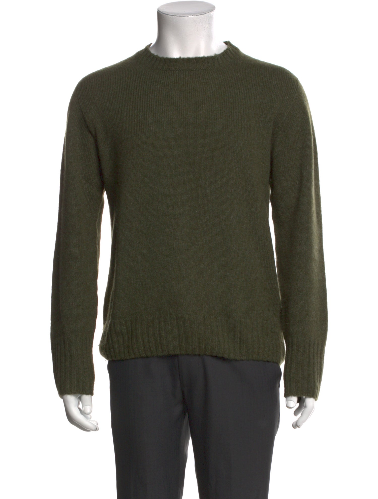 Officine Generale Cashmere Crew Neck Pullover