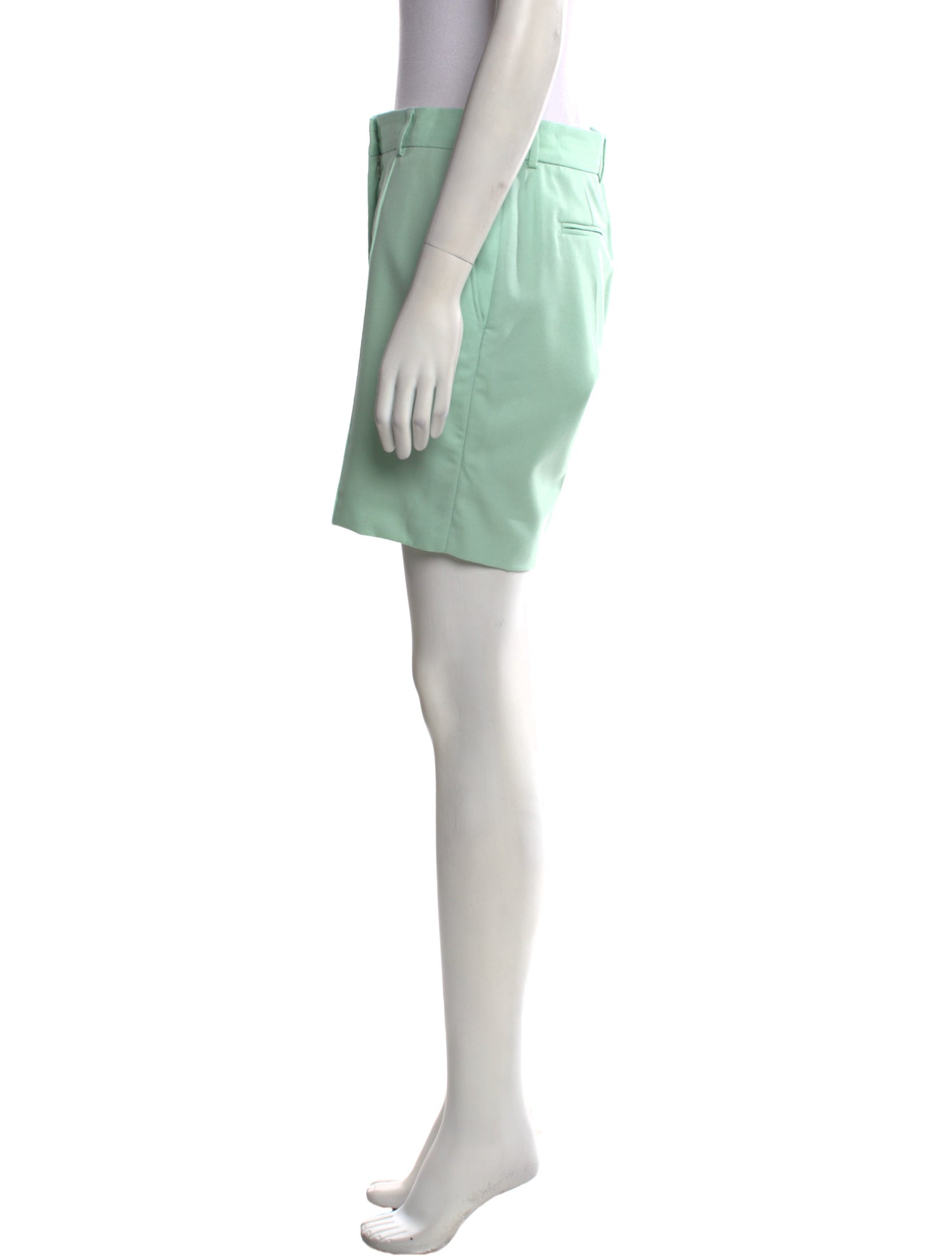 Officine Generale Virgin Wool Knee-Length Shorts