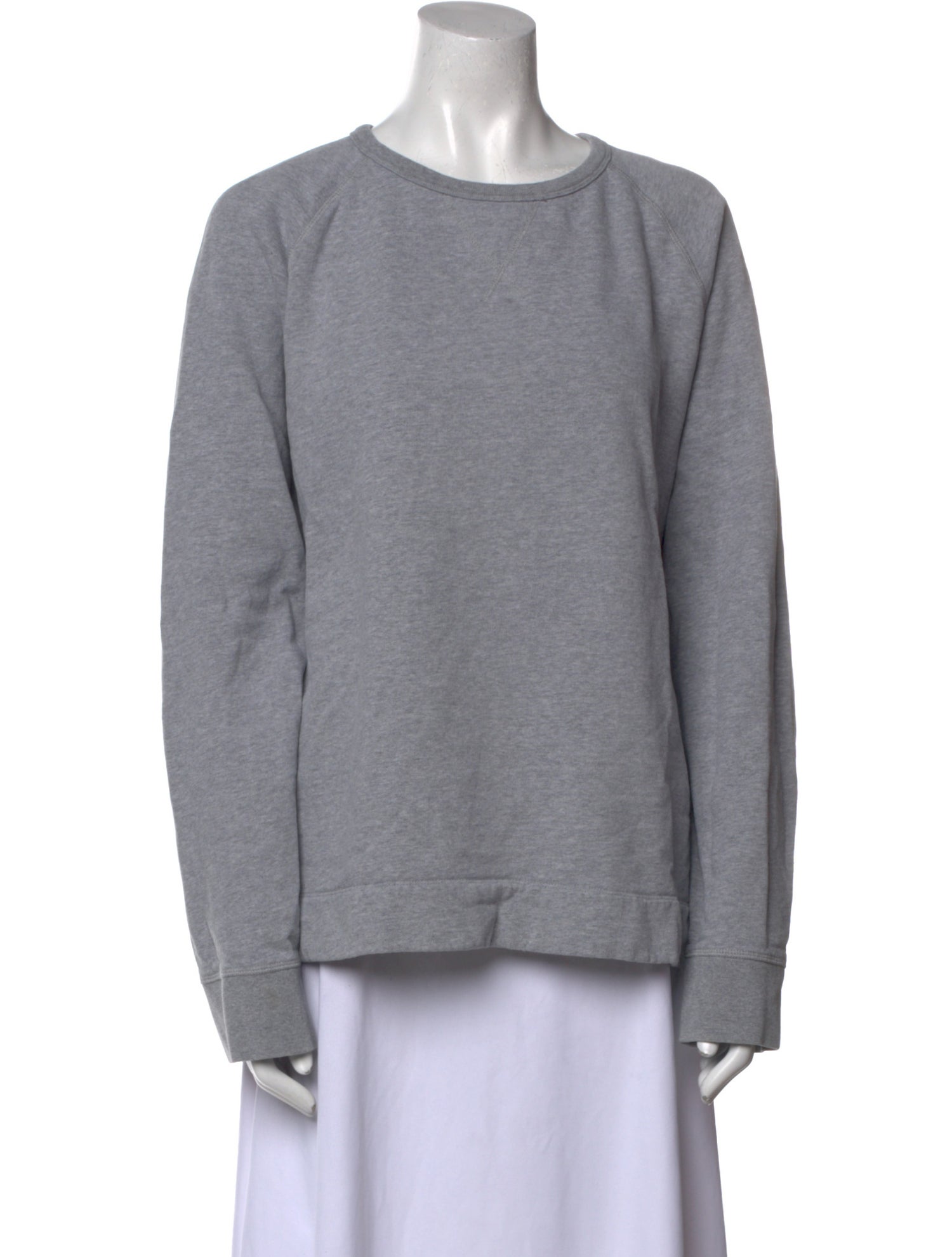 Officine Generale Bateau Neckline Long Sleeve Sweatshirt