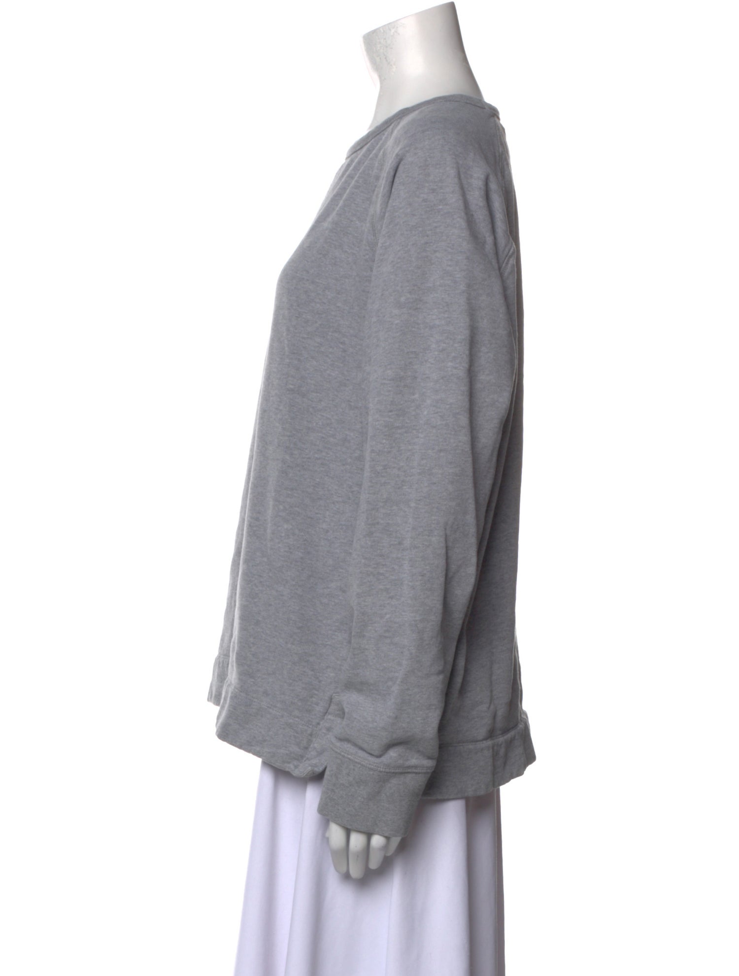 Officine Generale Bateau Neckline Long Sleeve Sweatshirt