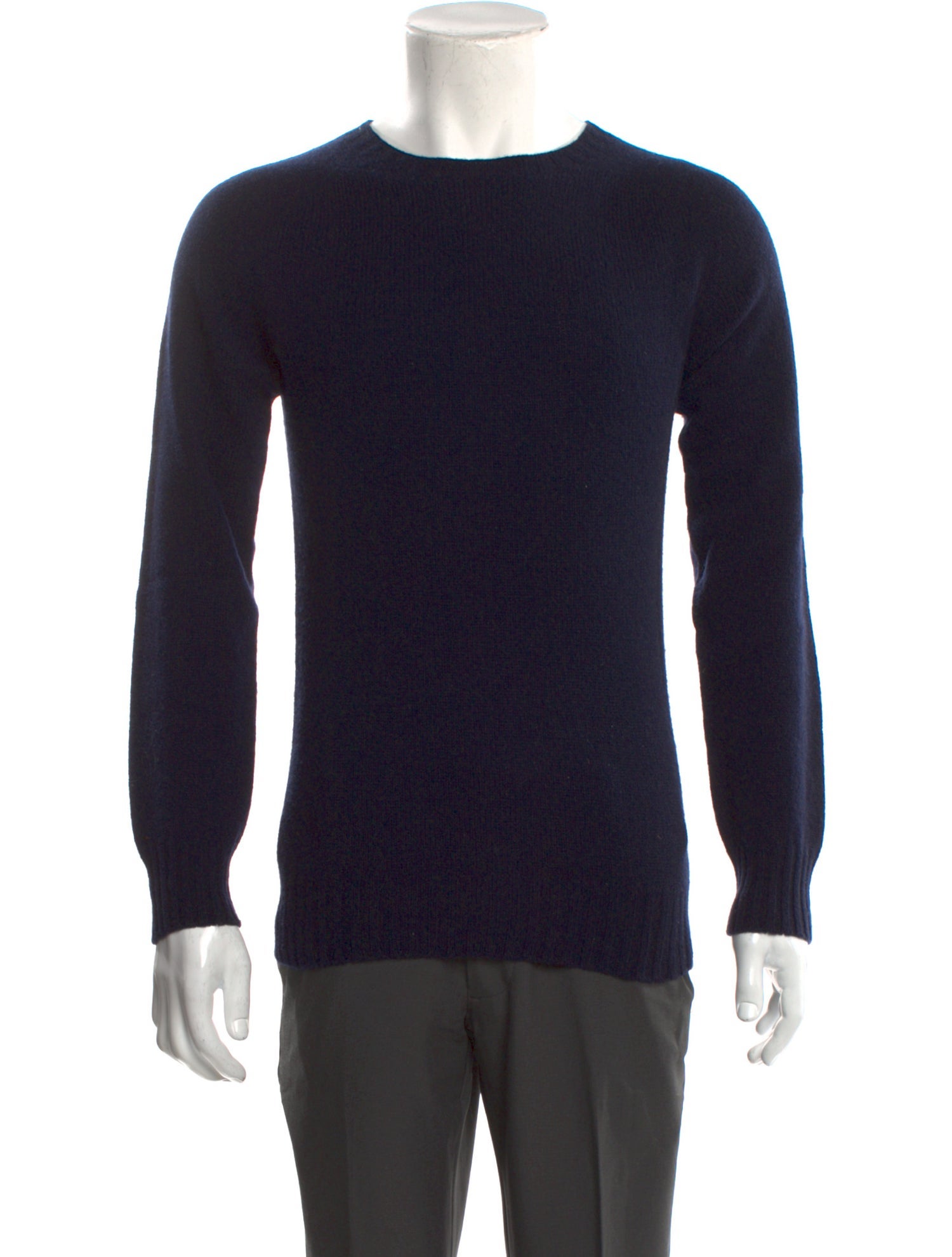Officine Generale Wool Crew Neck Pullover