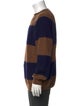 Officine Generale Wool Colorblock Pattern Pullover