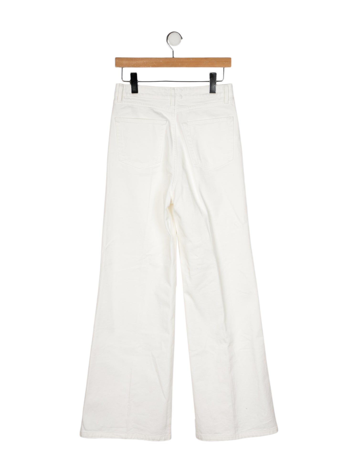 Officine Generale High-Rise Wide Leg Jeans