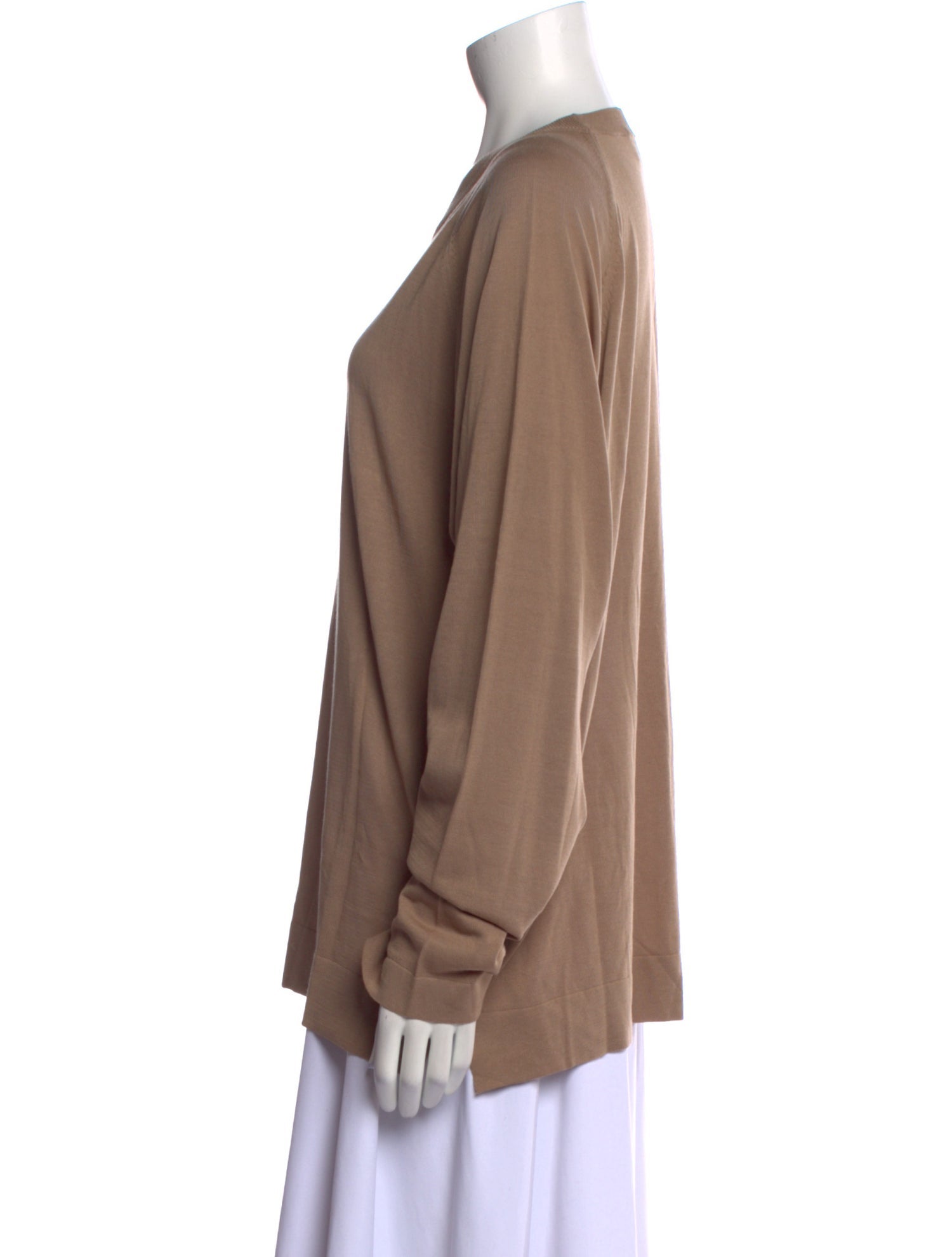 Officine Generale Scoop Neck Sweater